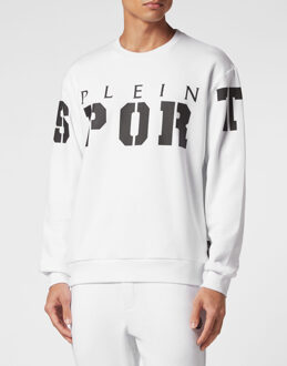 Sweatshirt - maat XL Wit