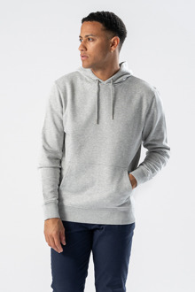 Sweatshirt met capuchon - asgrijs