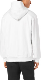 Sweatshirt Met Capuchon - maat 2XL Wit