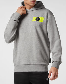 Sweatshirt Met Capuchon Tiger Grijs