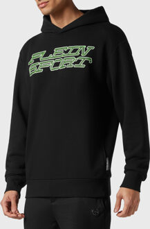 Sweatshirt Met Capuchon Tiger Zwart/Groen