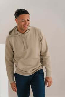 Sweatshirt met capuchon - Zand - maat S Beige