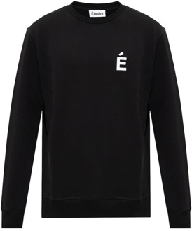 Sweatshirt met logo Études , Black , Heren - L,Xl/2Xl