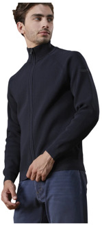 Sweatshirt met rits, British Finesse 12 Jersey RRD , Gray , Heren - L