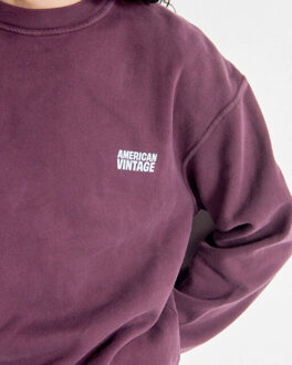 Sweatshirt mpli03bh25 Bordeaux - L