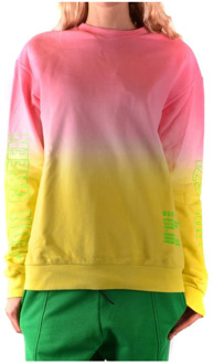 Sweatshirt Msgm , Yellow , Dames - S