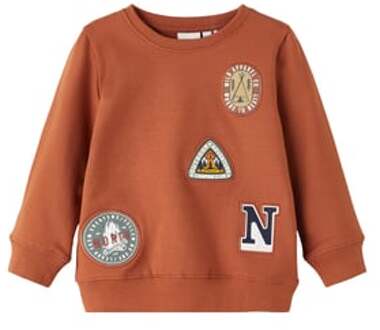 Sweatshirt Nmmoskan Coconul Shell Oranje - 92