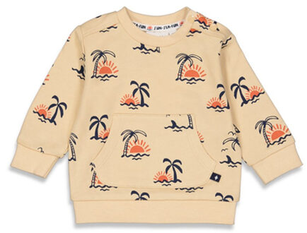 Sweatshirt Sun Chasers Sand Melange Beige - 80