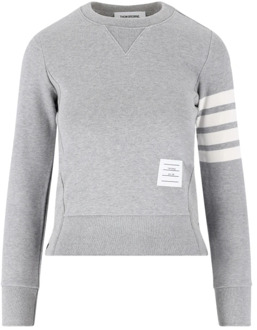 Sweatshirt Thom Browne , Gray , Dames - M,S,Xs,2Xs,3Xs