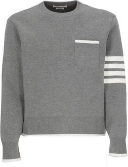 Sweatshirt Thom Browne , Gray , Heren - 2Xl,Xl,L