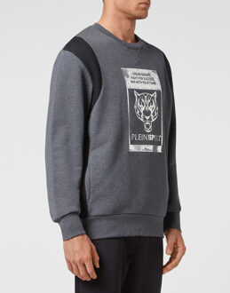 Sweatshirt Tiger Donkergrijs - S