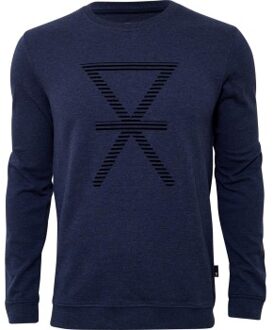 Sweatshirt With Print Blauw,Grijs - Small,Medium,Large,X-Large,XX-Large