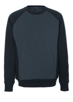 sweatshirt - Witten - antraciet / zwart - maat M - 50570-962-1809