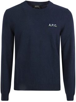 Sweatshirts A.p.c. , Blue , Heren - Xl,L,M,S