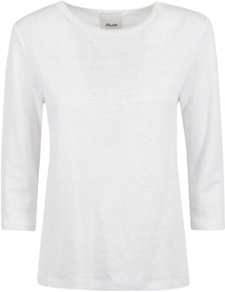 Sweatshirts Allude , White , Dames - Xl,L,S,Xs