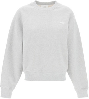 Sweatshirts Ami Paris , Gray , Heren - Xl,L,M,S
