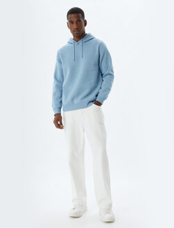 SWEATSHIRTS Capuchon kraag Bci-katoen Sweatshirt Blauw