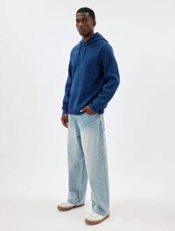 SWEATSHIRTS Capuchon kraag Bci-katoen Sweatshirt Navy