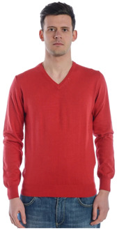 Sweatshirts Daniele Alessandrini , Red , Heren - Xl,L,M,S