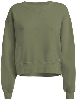 Sweatshirts Deha , Green , Dames - L,M,S,Xs