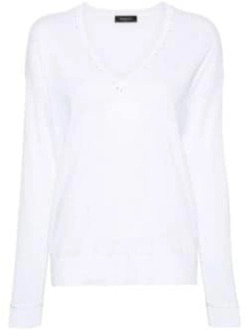 Sweatshirts Fabiana Filippi , White , Dames - M