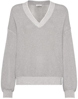 Sweatshirts Hoodies Brunello Cucinelli , Gray , Dames - XS