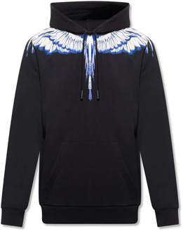 Sweatshirts Hoodies Marcelo Burlon , Black , Heren - 2Xl,Xl,L
