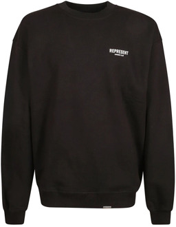 Sweatshirts Hoodies Represent , Black , Heren - 2Xl,Xl,L,M,S