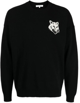 Sweatshirts Maison Kitsuné , Black , Heren - L,M