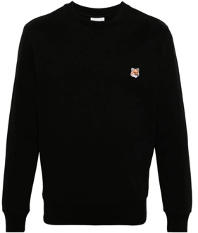 Sweatshirts Maison Kitsuné , Black , Heren - Xl,L,M,S