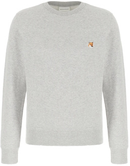 Sweatshirts Maison Kitsuné , Gray , Heren - Xl,L,M,S