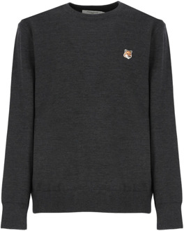 Sweatshirts Maison Kitsuné , Gray , Heren - Xl,L,M,S