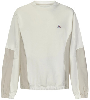 Sweatshirts ROA , White , Heren - M