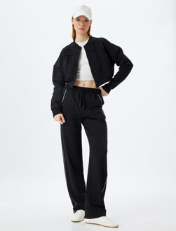 SWEATSHIRTS Volledige ritssluiting gefragmenteerd Sweatshirt Zwart