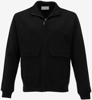 Sweatvest UTILITY ZIP-UP zwart - M;XXL