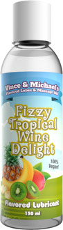 Swede Vince & Michaels's Fizzy Tropical Wine Delight Flavored Lubricant (150ml) Transparant