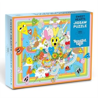Sweet Hearts 500-Piece Jigsaw Puzzle -   (ISBN: 9781454952756)