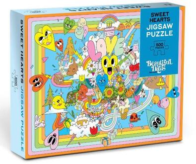 Sweet Hearts 500-Piece Jigsaw Puzzle -   (ISBN: 9781454952756)