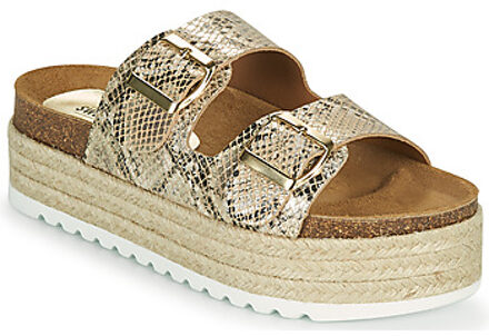 Sweet Lemon Sandalen met sleehak Sweet Lemon NOZAN" Bruin - 36,37,38,39,40,41,35