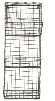 Sweet Living Grijs Wandrek Haya - 30x18xH80 cm