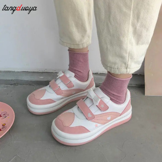 Sweet lolita sneakers shoes women Spring Autumn Casual Shoes Woman Sneakers Comfortable casual Women Walking Kawaii Shoes 2020