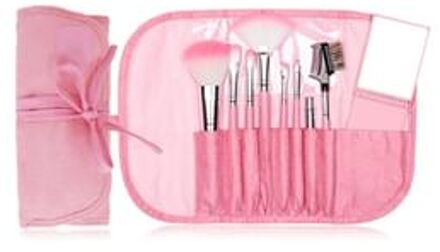 Sweet Pink Brush Set 8 pcs