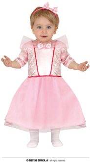 Sweet Princes Kostuum Baby Roze, Wit - Transparant, Multikleur - Print