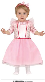 Sweet Princes Kostuum Baby Roze, Wit - Transparant, Multikleur - Print