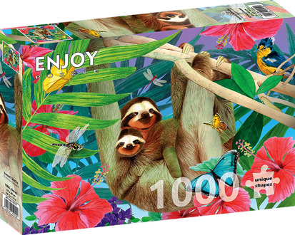 Sweet Sloths Puzzel (1000 stukjes)