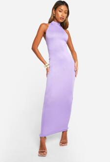 Sweetheart Neck Cap Sleeve Super Soft Mini Dress, Lilac - 12