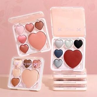 Sweetish Soft Comprehensive Powder Palette - 6 Colors #G01 - 12g