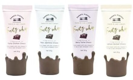 Sweets Maison Fruity Whipped Hand & Nail Cream Sorbet Chocolate - 30g