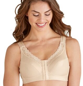 Swegmark Maj Front Closure Soft Bra * Actie * Beige,Wit - B 75,B 80,B 85,B 90,B 95,B 100,B 105,B 110,B 115,B 120,C 75,C 80,C 85,C 90,C 95,C 100,C 105,C 110,C 115,C 120,D 75,D 80,D 85,D 90,D 95,D 100,D 105,D 110,D 115,D 120,E 75,E 80,E 85,E 90,E 95,E 100,E 105,E 11