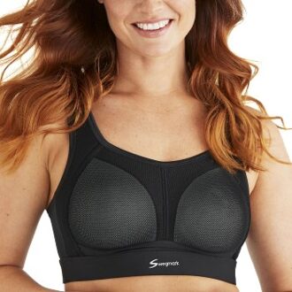 Swegmark Stability CoolMax Moulded Cup Sports Bra Zwart - B 75,B 80,B 85,B 90,B 95,C 75,C 80,C 85,C 90,C 95,D 75,D 80,D 85,D 90,D 95,E 75,E 80,E 85,E 90,E 95,F 75,F 80,F 85,F 90,F 95,G 75,G 80,G 85,G 90,G 95,H 75,H 80,H 85,H 90,H 95